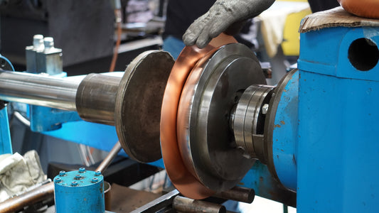 How are our copper pots and pans made?