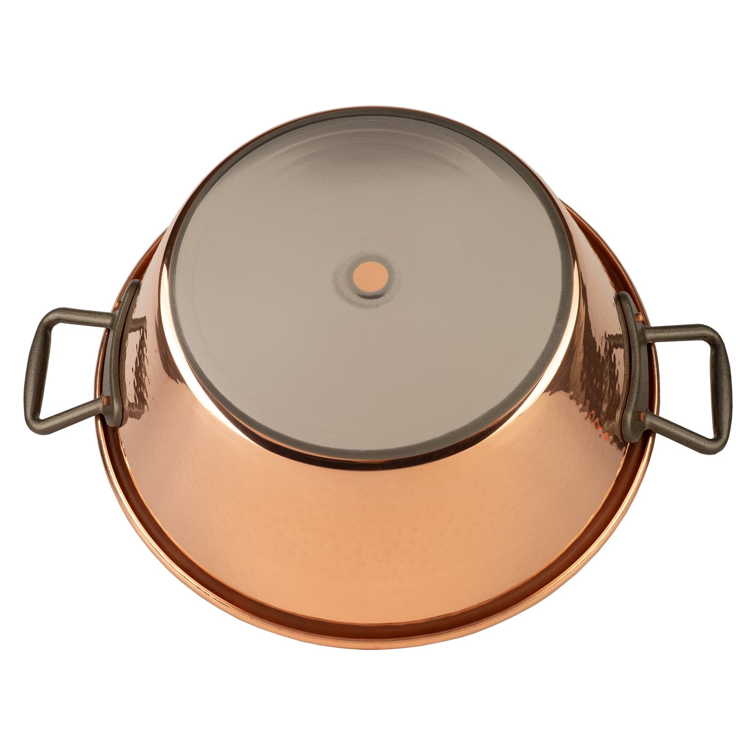 Copper cookware for induction stoves
