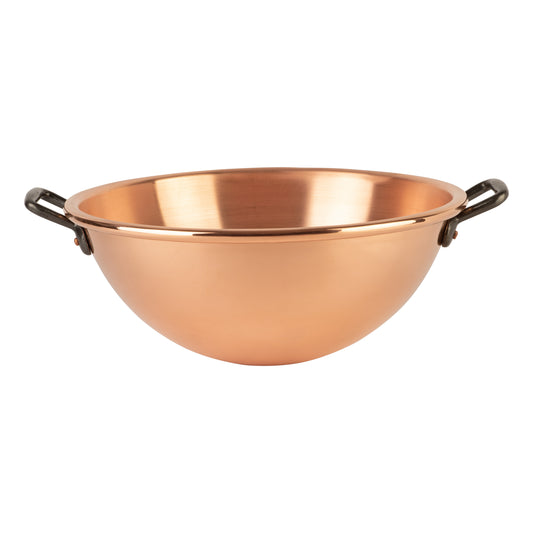 Pure copper whipping bowl, 6.3 qt