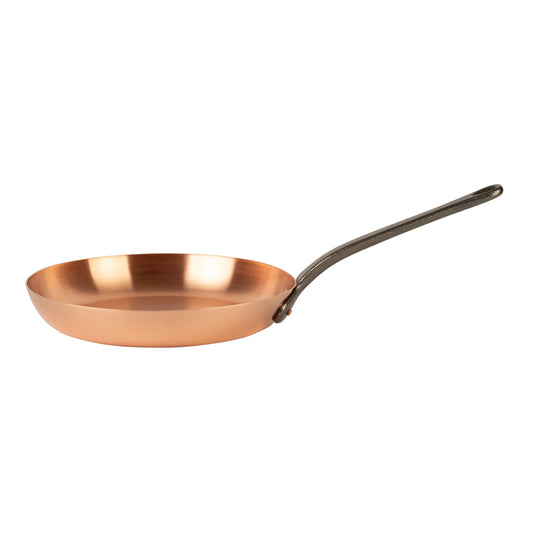 B-Ware 50% Pure copper frying pan without coating, Ø 11 in