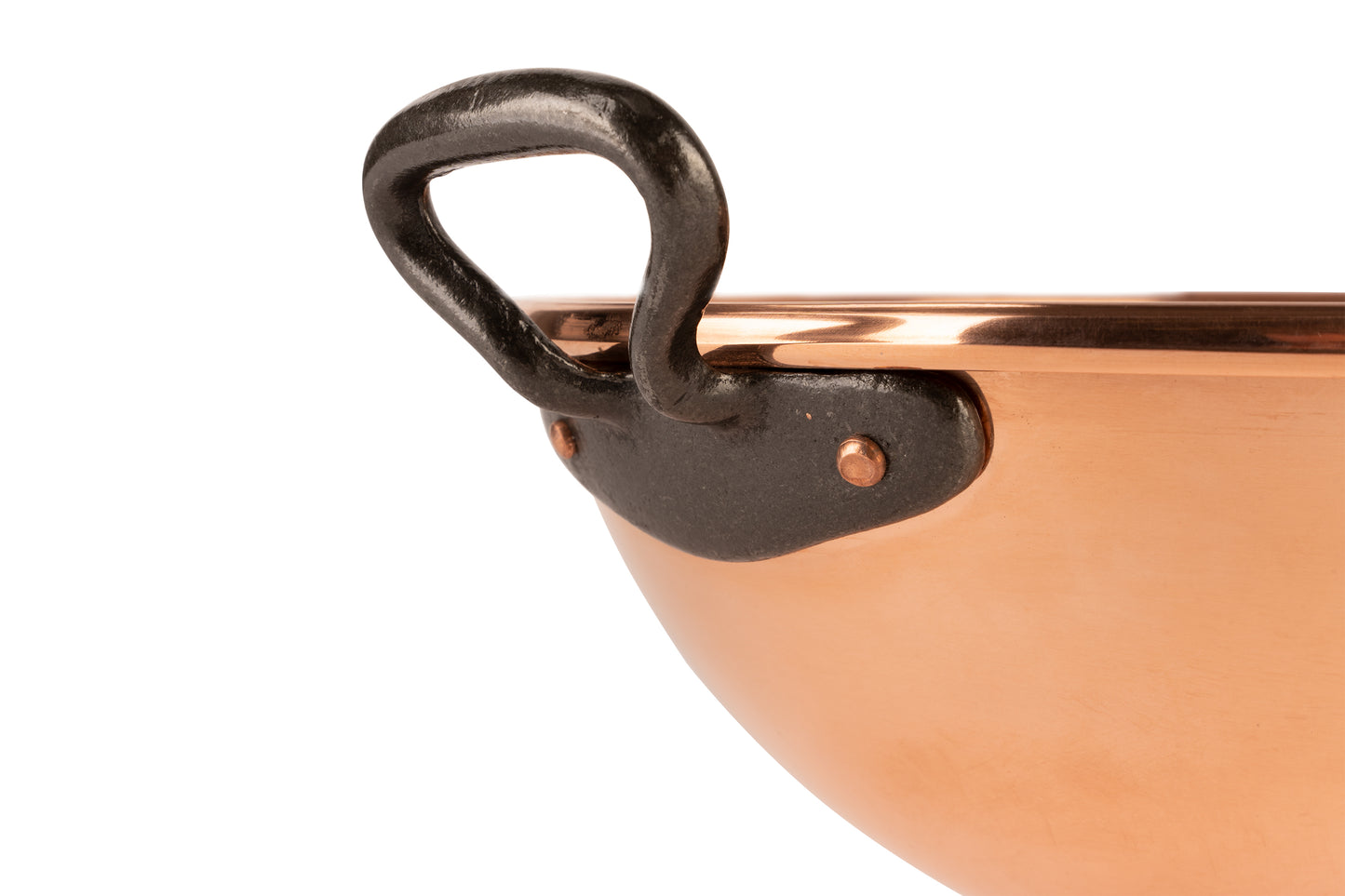 Pure copper whipping bowl, 3.2 qt