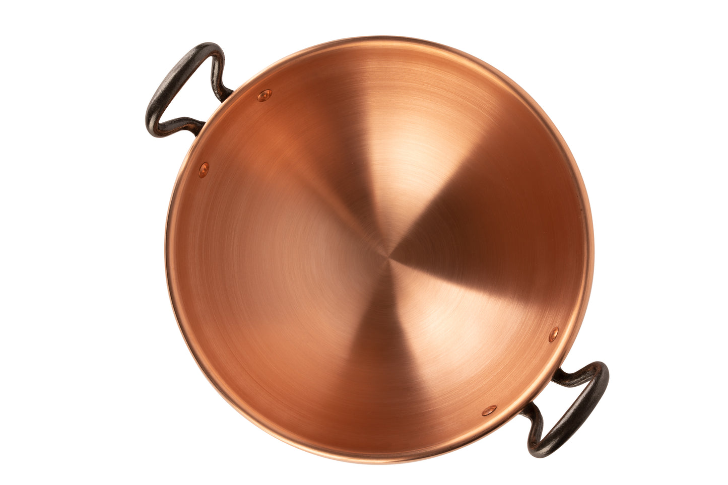 Pure copper whipping bowl, 6.3 qt