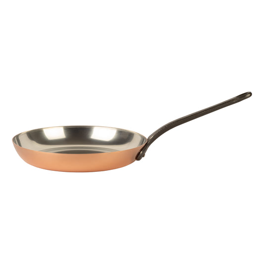 Tinned copper frying pan