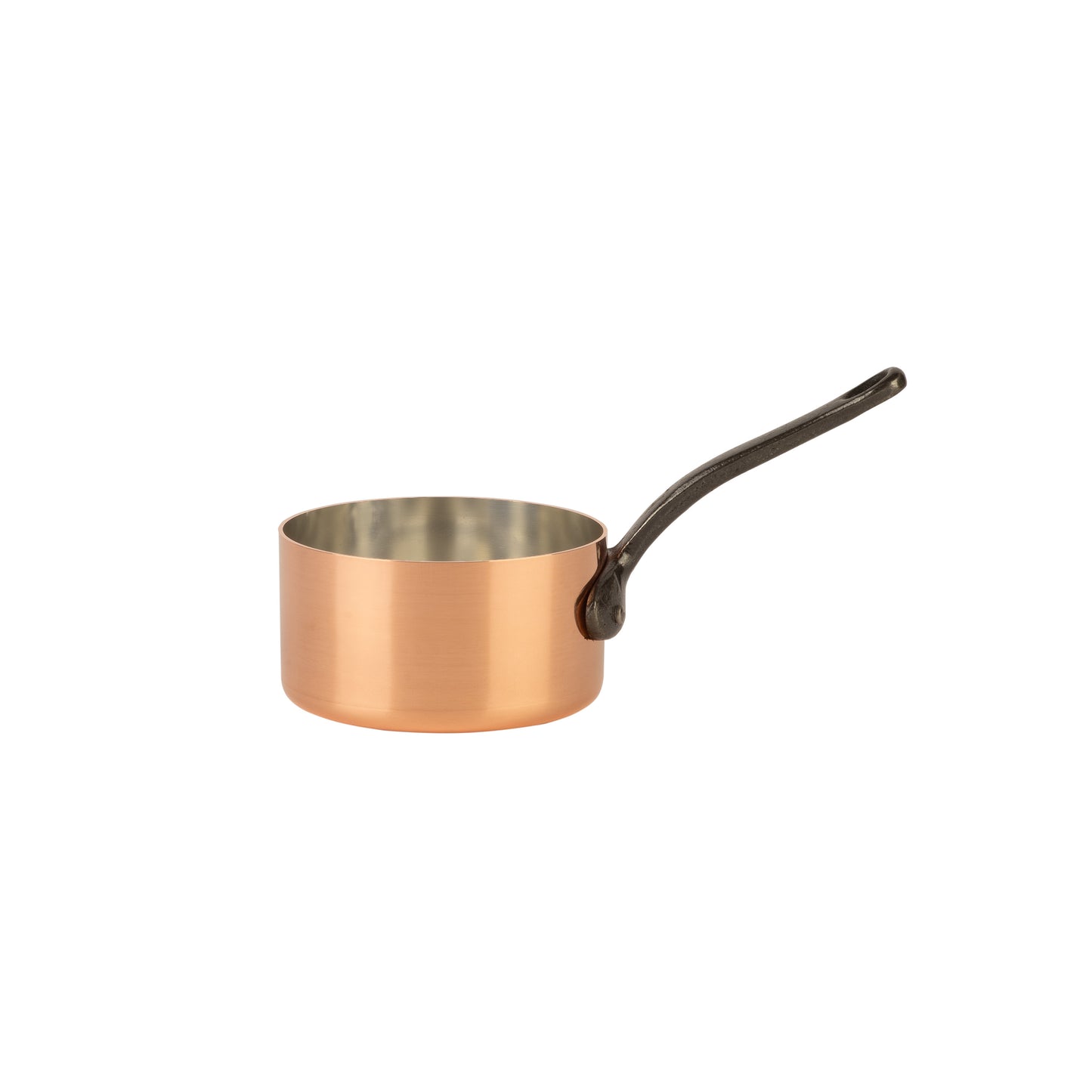 Tinned copper saucepan